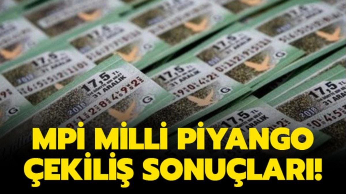 9 Temmuz Milli Piyango ekili sonular