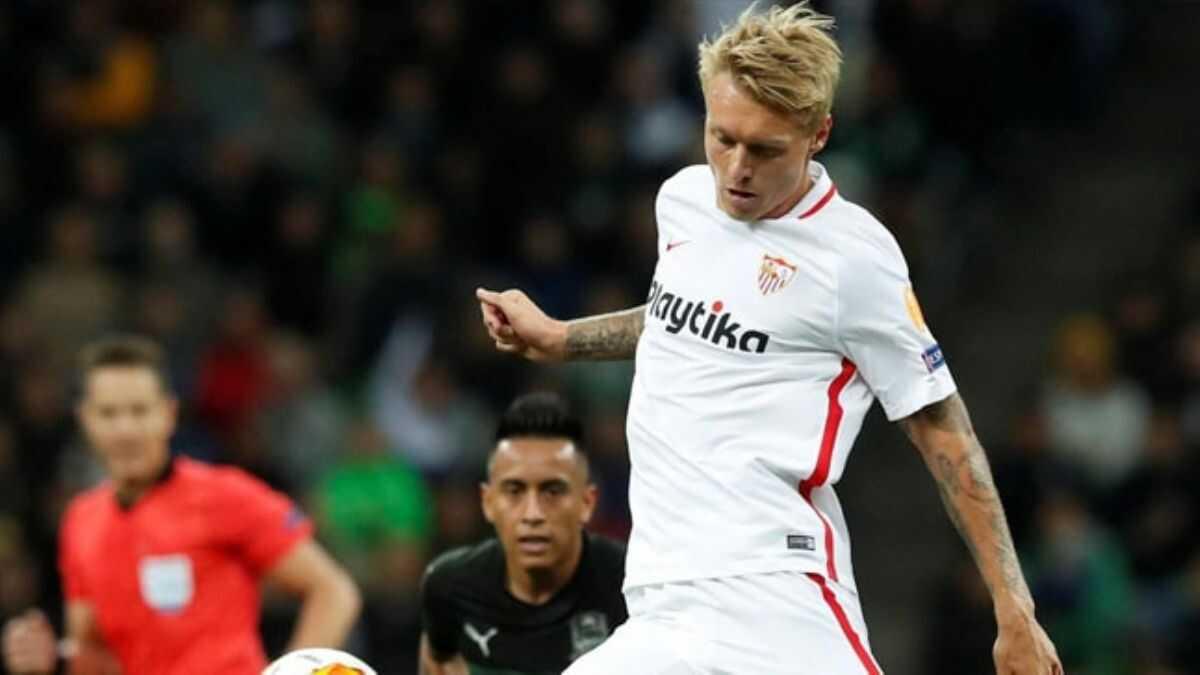 Simon Kjaer'de son rampa