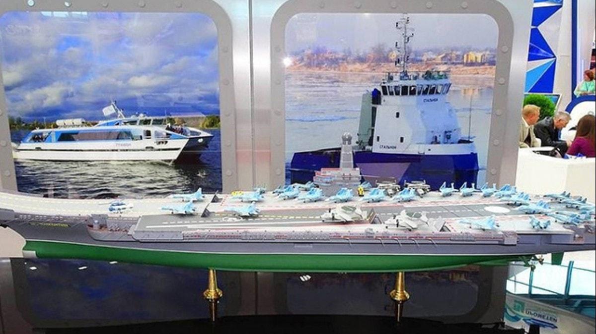Rusya, nkleer motorlu uak gemisi projesini tantt
