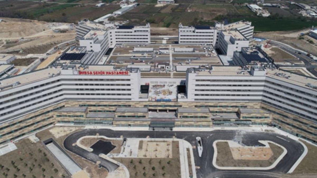 16 Temmuz'da Bursa ehir Hastanesi hasta kabulne balyor