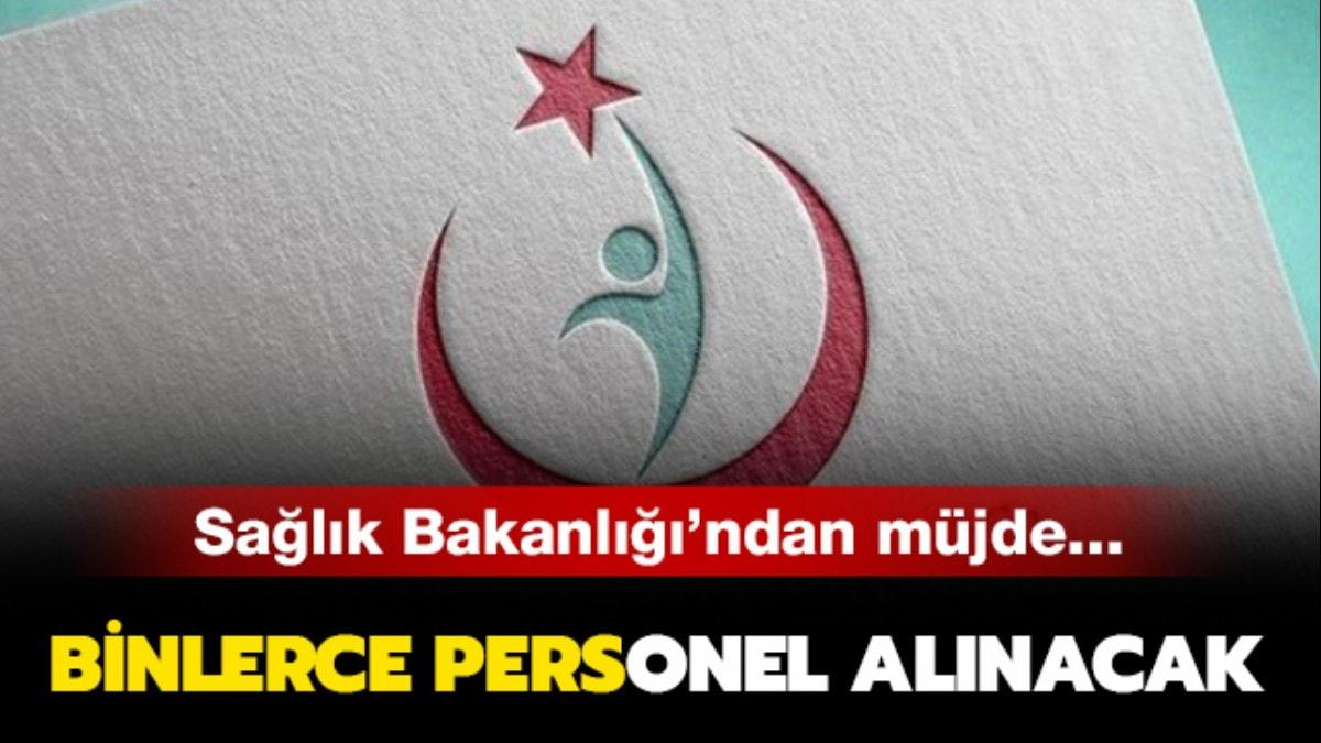 Salk Bakanl personel alm yapacak