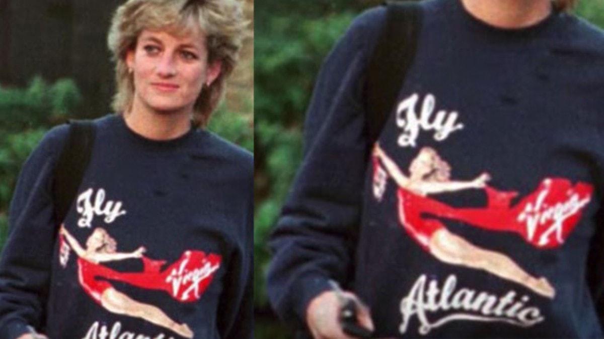 Prenses Diana'nn sweatshirt dudak uuklatan fiyata satld