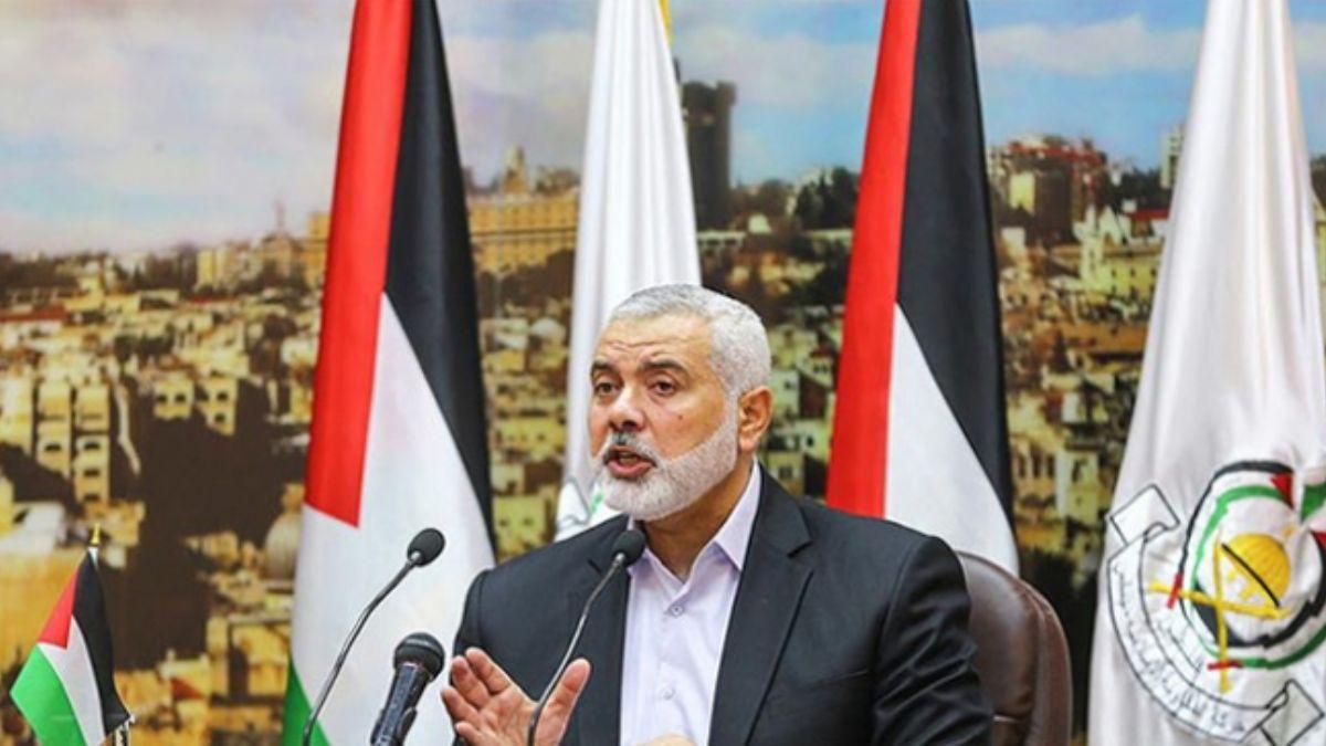 Hamas bakan Heniyye, Gazze eridi'ni ziyaret eden Msr heyeti ile grt