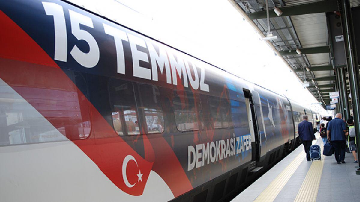 15 Temmuz treni stanbul'a ulat