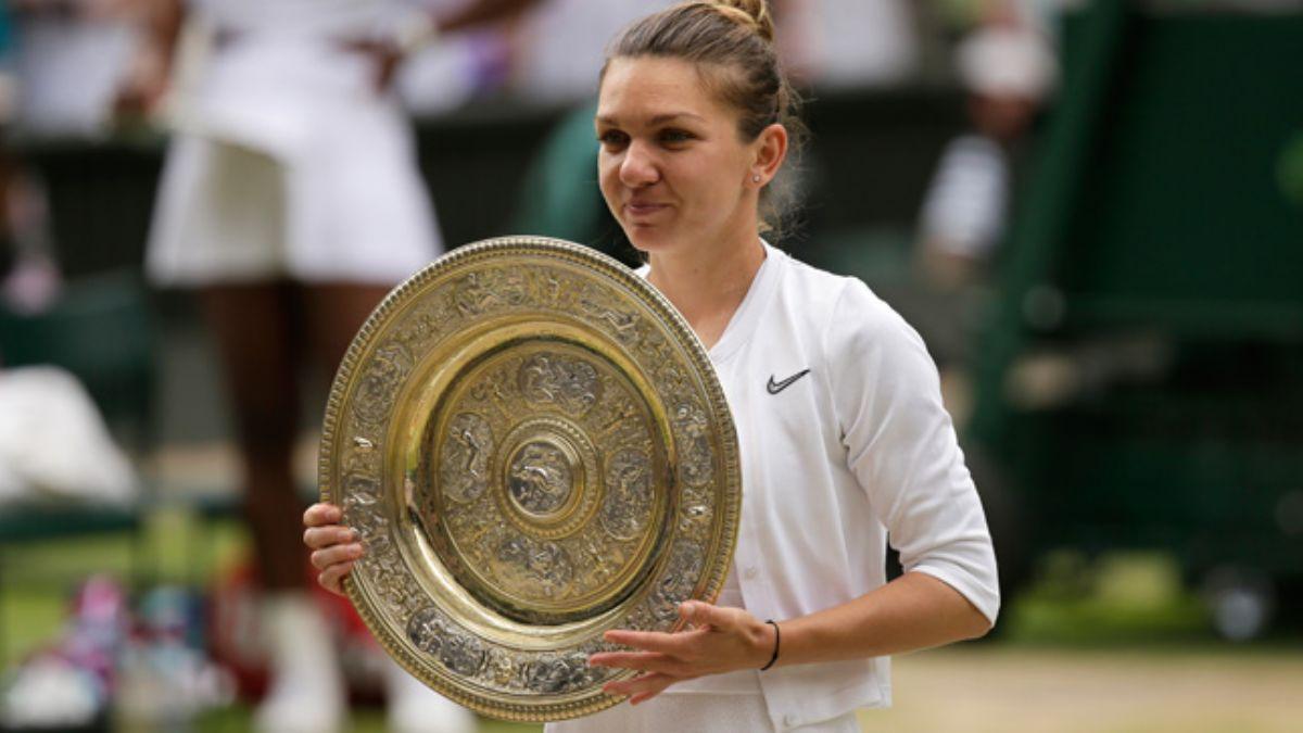 Wimbledon Tek Kadnlar'da zafer Simona Halep'in