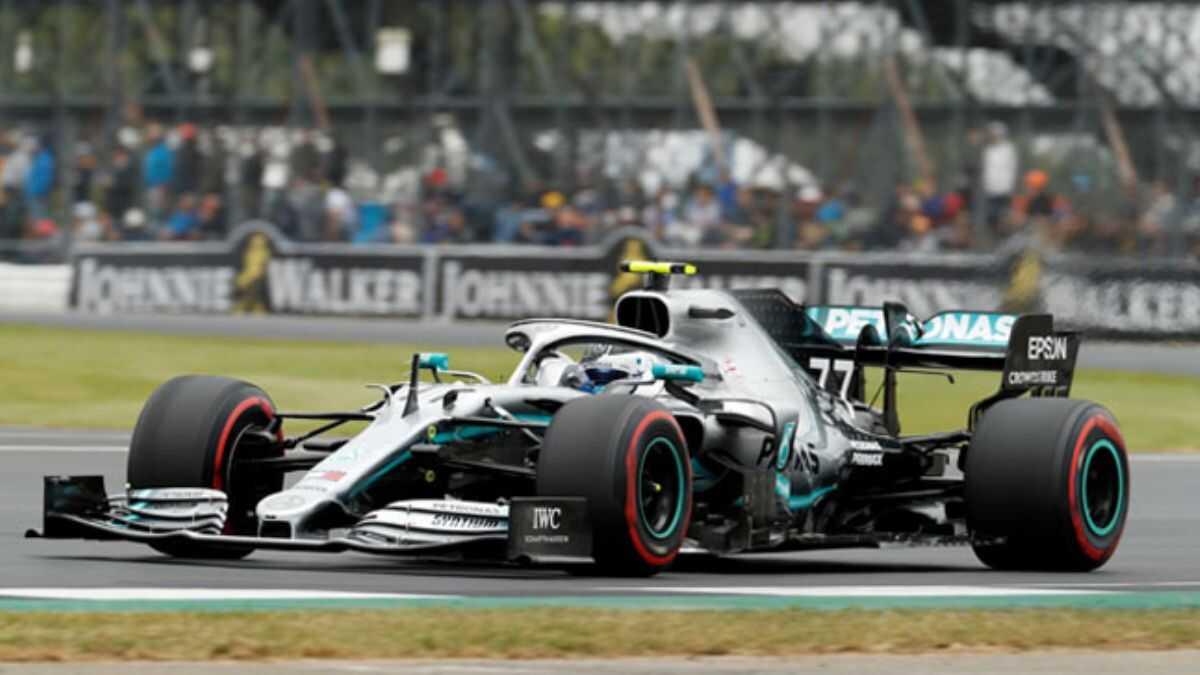 Byk Britanya'da pole pozisyonu Bottas'n