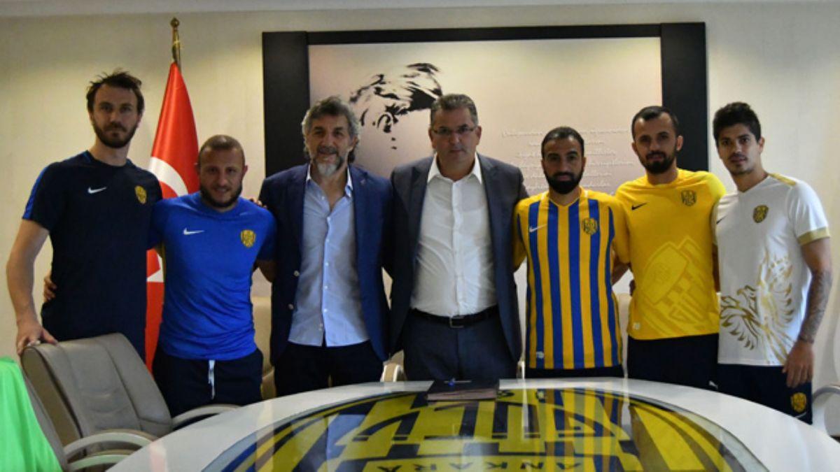 Ankaragc i transferde 5 futbolcusuyla szleme imzalad