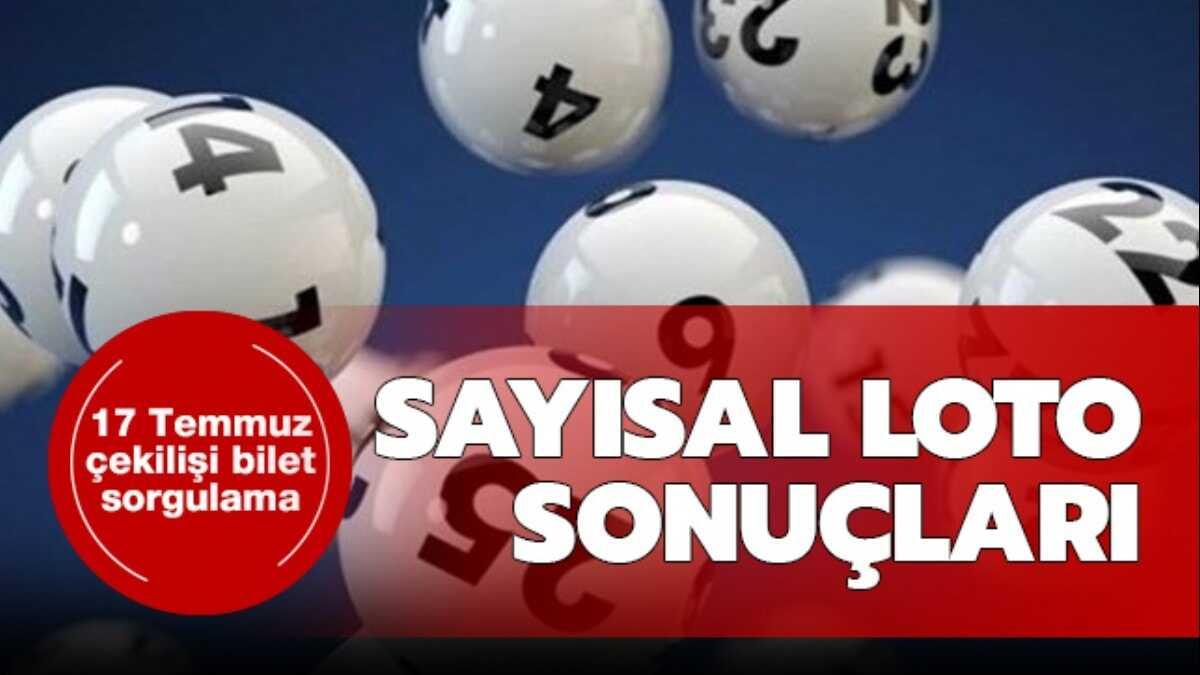 17 Temmuz Saysal Loto sonular 