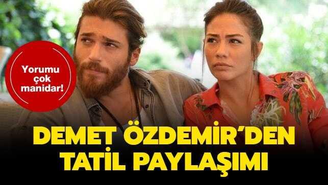 Demet Özdemir'den Erkenci Kuş dizisindeki ünlü oyuncu ile tatil paylaşımı!