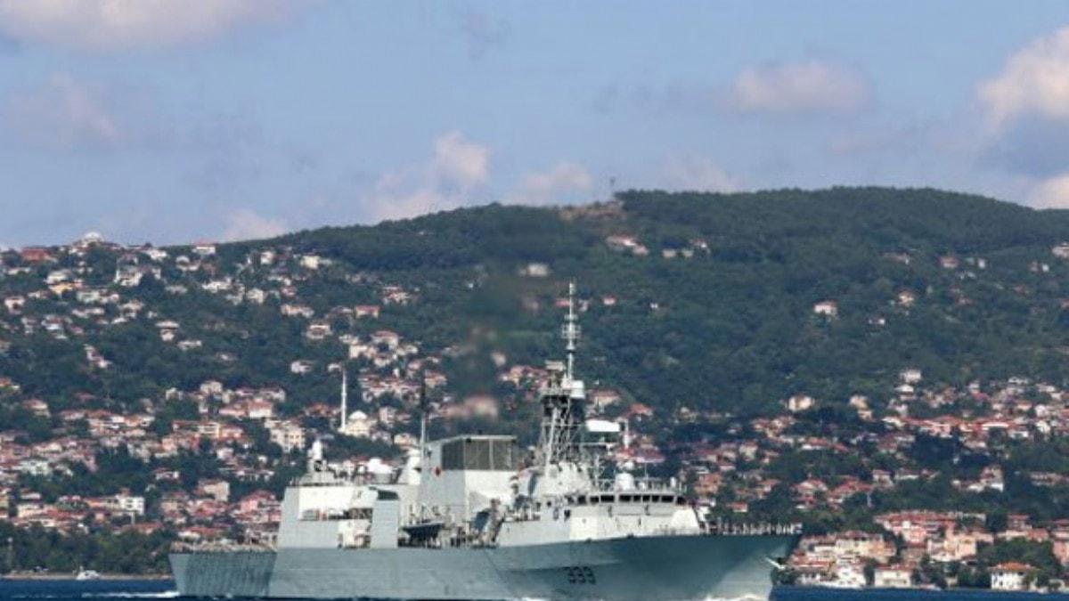 NATO sava gemisi 19 gn sonra Karadeniz'den ayrld