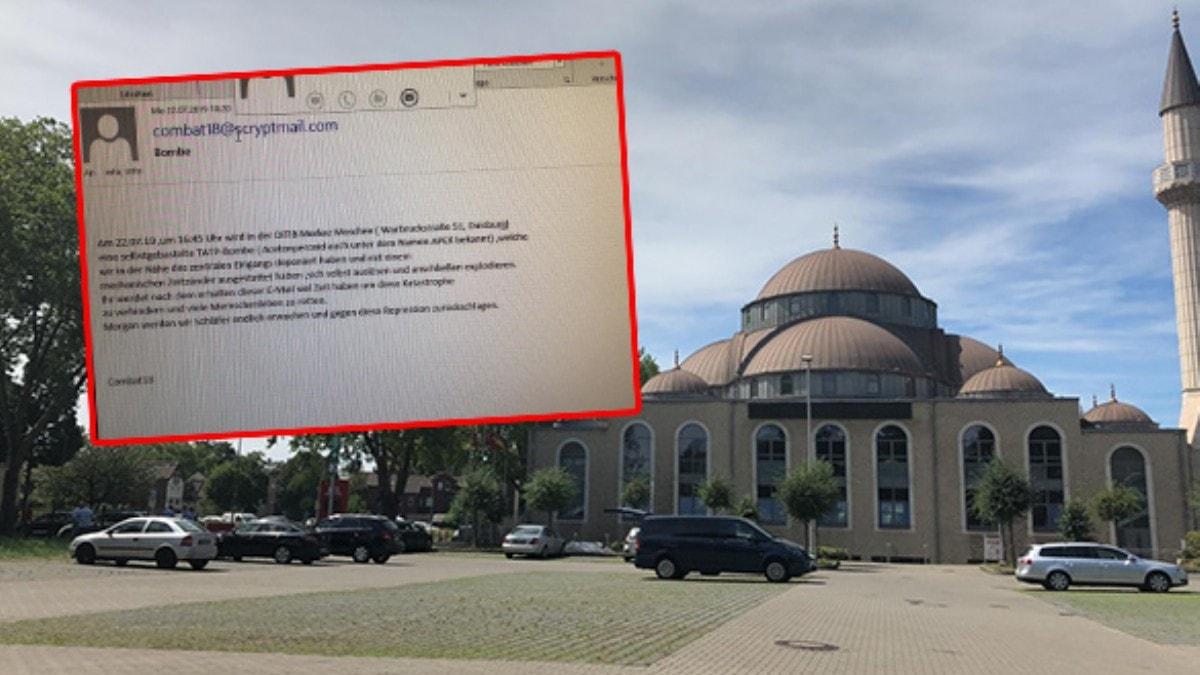 Almanya'da bir camiye daha tehdit mektubu gnderildi