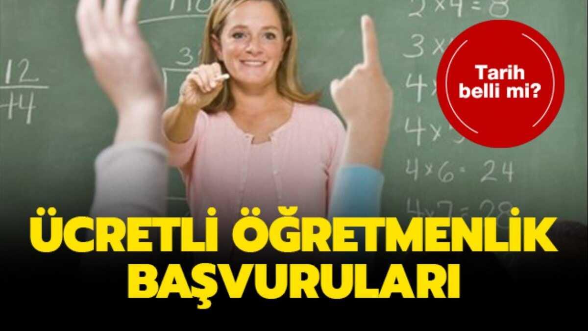 cretli retmenlik bavurular ne zaman yaplacak"  