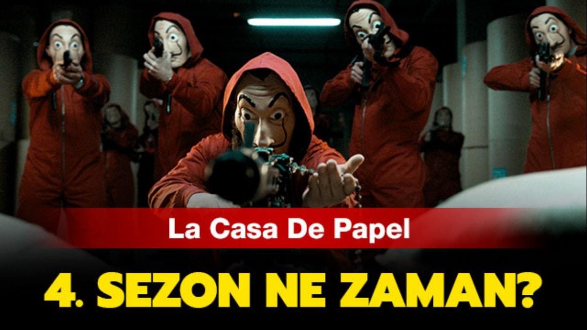 La Casa De Papel 4. sezon olacak m"  