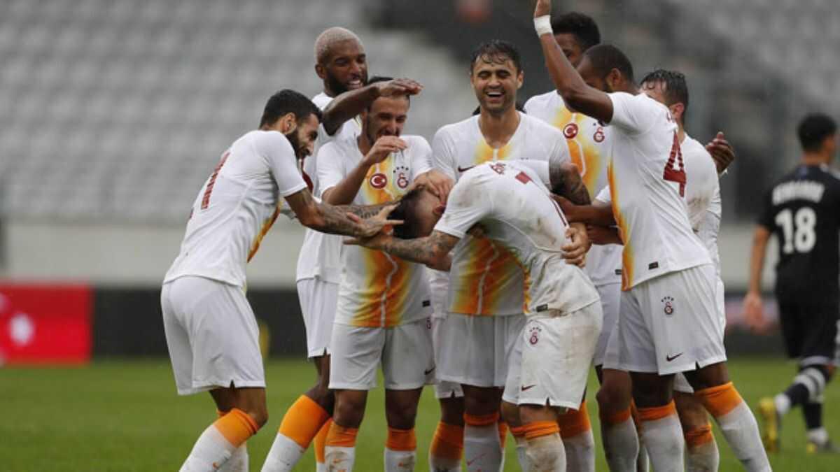 Galatasaray galibiyetle bitirdi