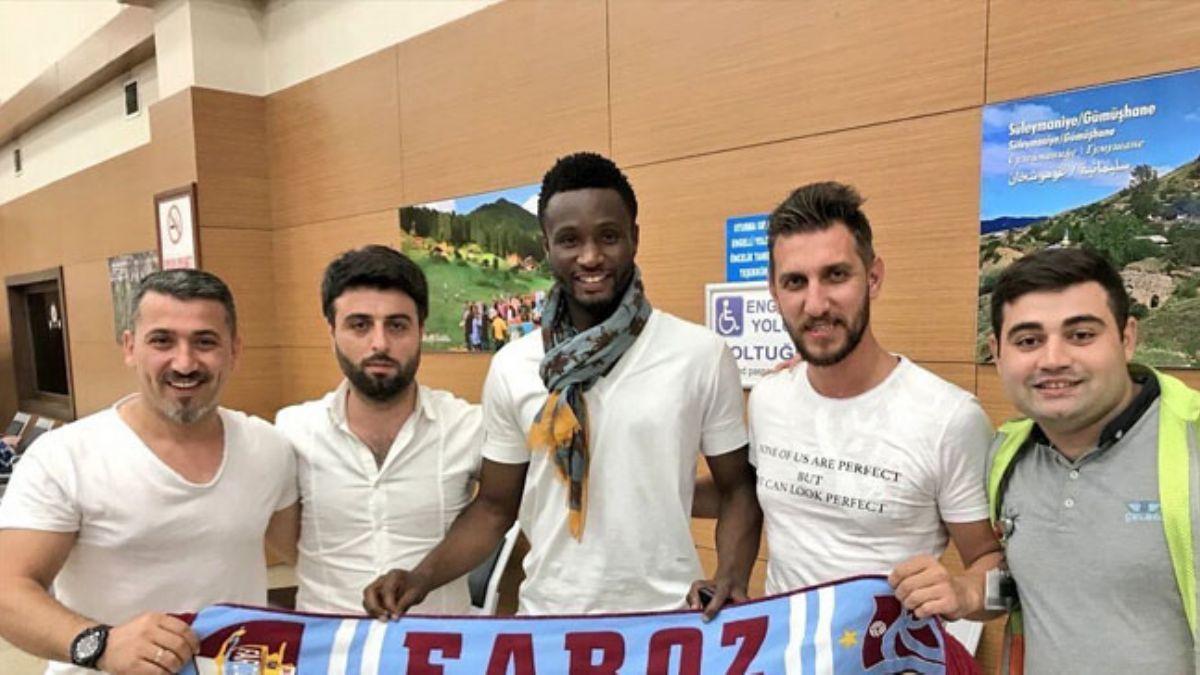 Yeni transfer John Obi Mikel Trabzon'da