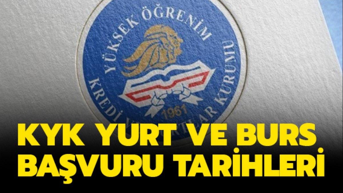 KYK yurt bavurular 2019 ne zaman balyor" KYK burs, yurt bavuru tarihleri..