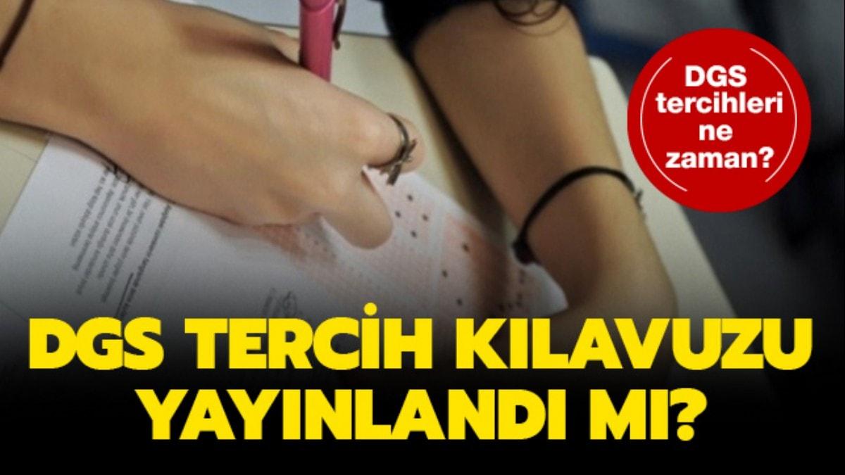 DGS tercihleri nasl yaplacak"