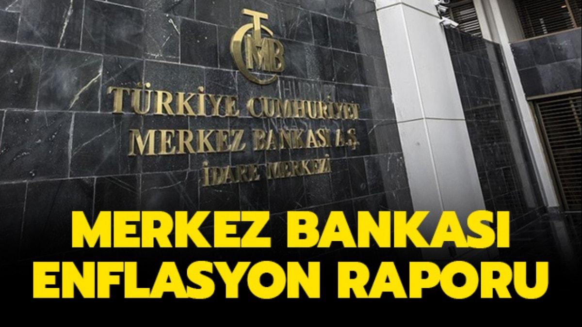 Merkez Bankas enflasyon raporunu aklad! TCMB son dakika aklamalar haberimizde..