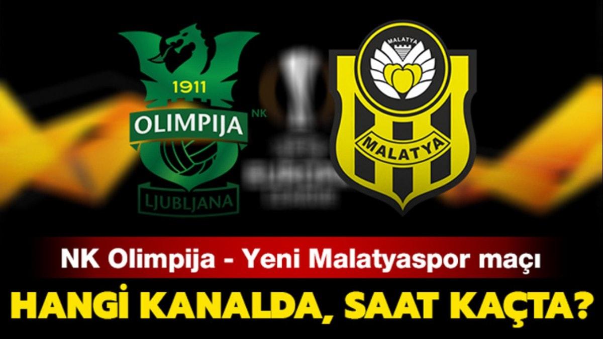 Olimpija NK Malatyaspor ma saat kata" Olimpija Ljubljana Yeni Malatyaspor ma hangi kanalda" 