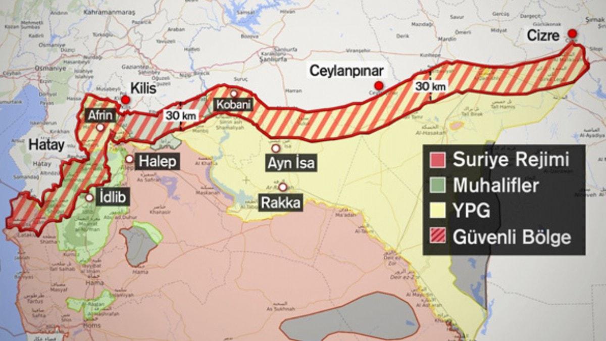 ABD'nin Suriye zel Temsilcisi Jeffrey'den gvenli blge aklamas: YPG nemli bir yerel ortamz