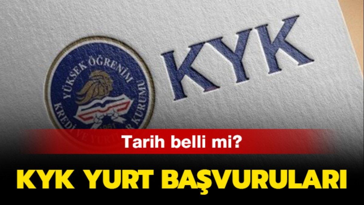 KYK yurt bavurular 2019 ne zaman yaplacak"  