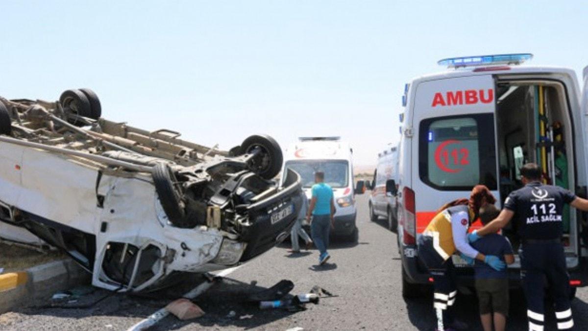 Diyarbakr'da trafik kazas: 5 yaral       