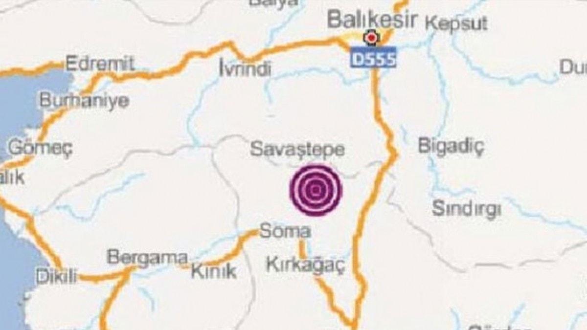 Manisa Soma'da 3.4 byklnde deprem