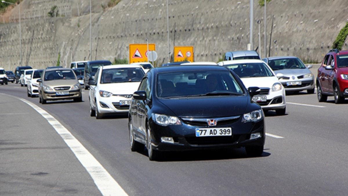 Son dakika: TEM yolunda bayram younluu balad