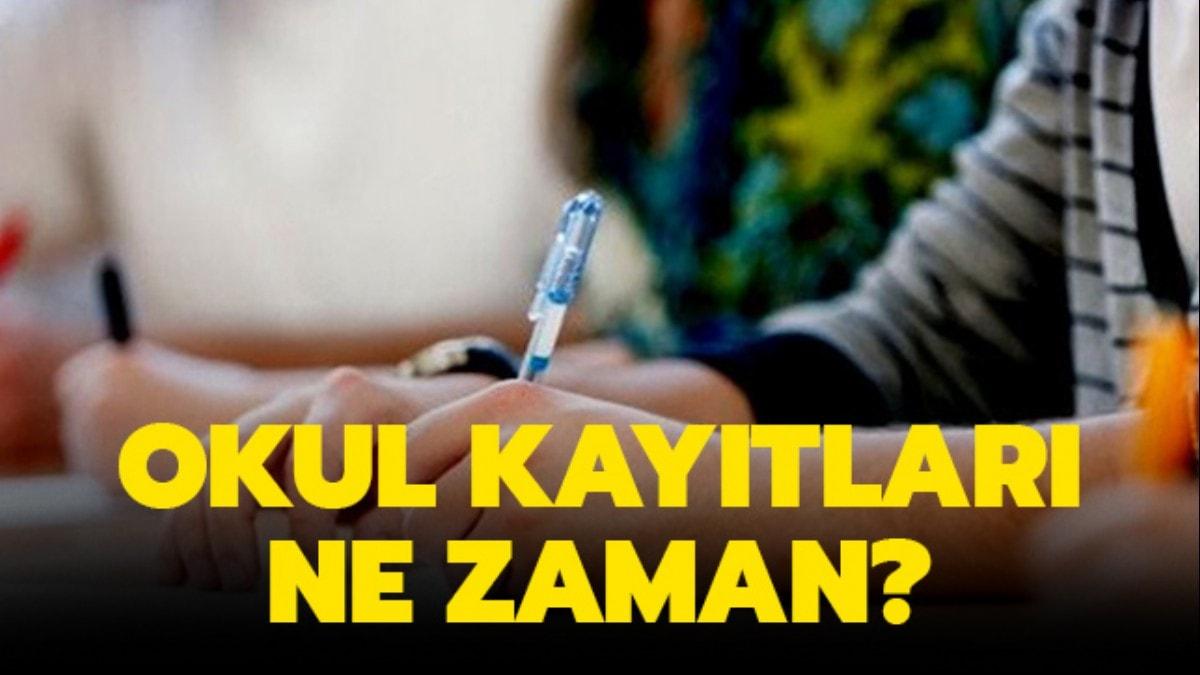 Lise kaytlar 2019 ne zaman balyor"  Lise kayt tarihi belli mi" 