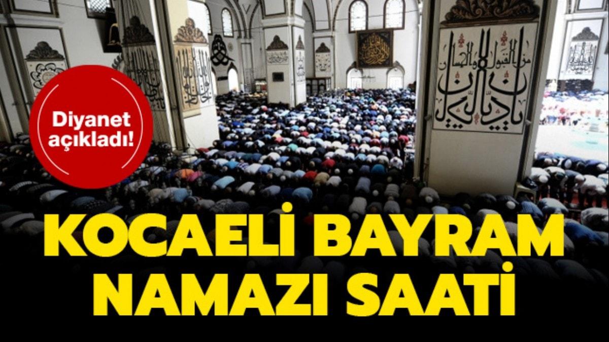 Diyanet Kocaeli bayram namaz saatini aklad