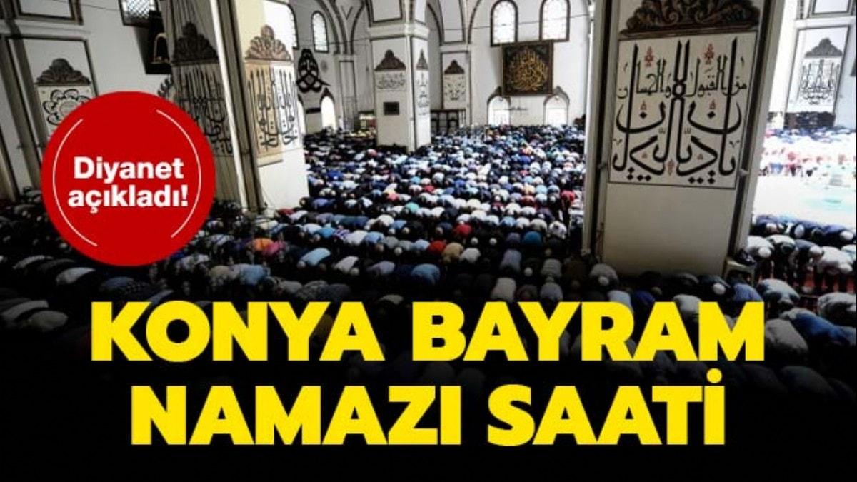 Diyanet Konya bayram namaz saatini aklad