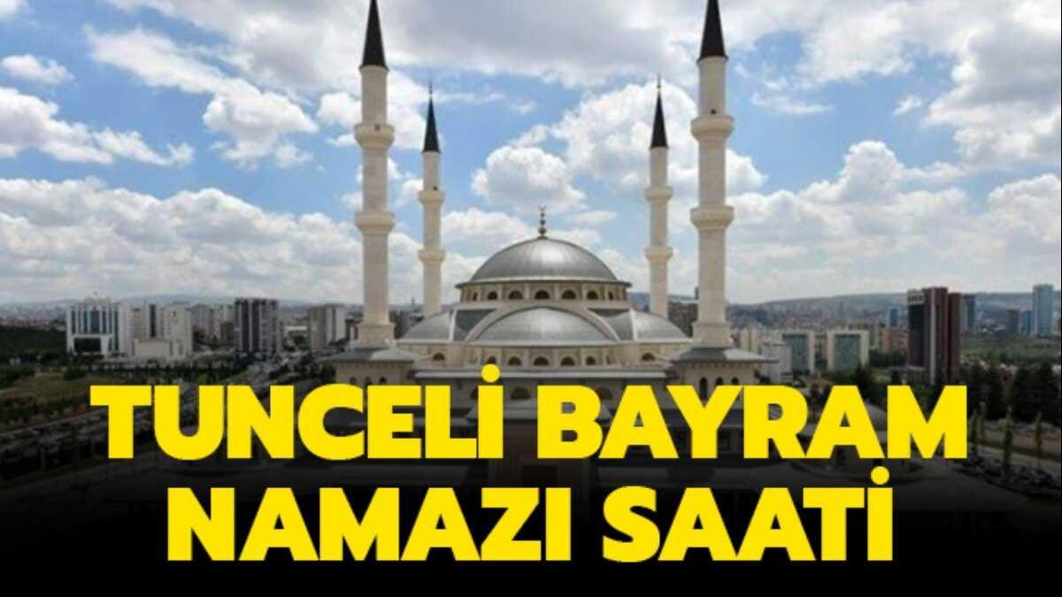 Tunceli bayram namaz 2019 saat kata klnacak" 