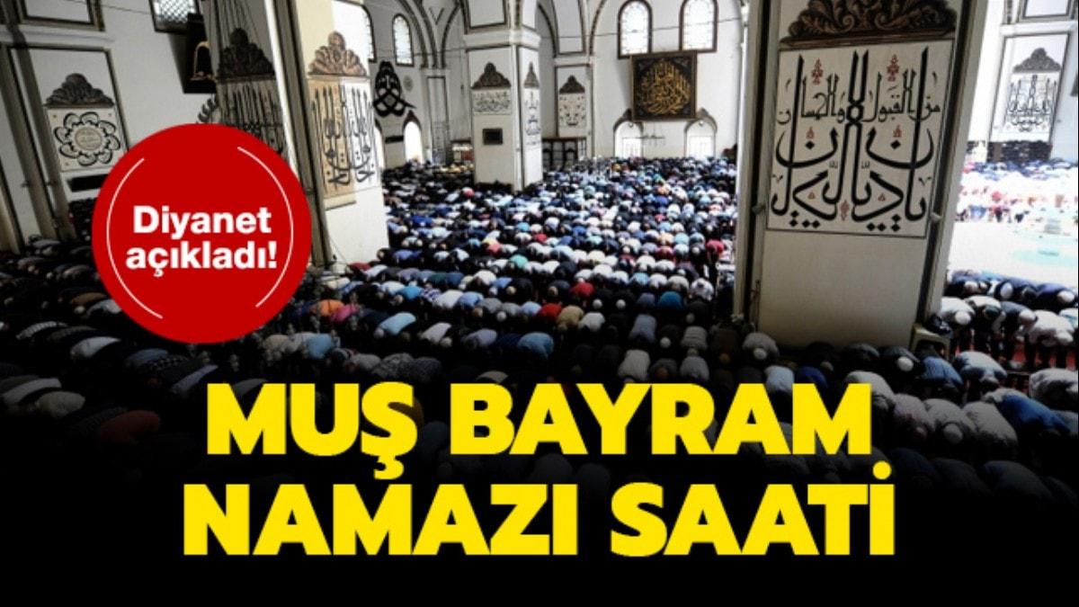 te Mu bayram namaz saati