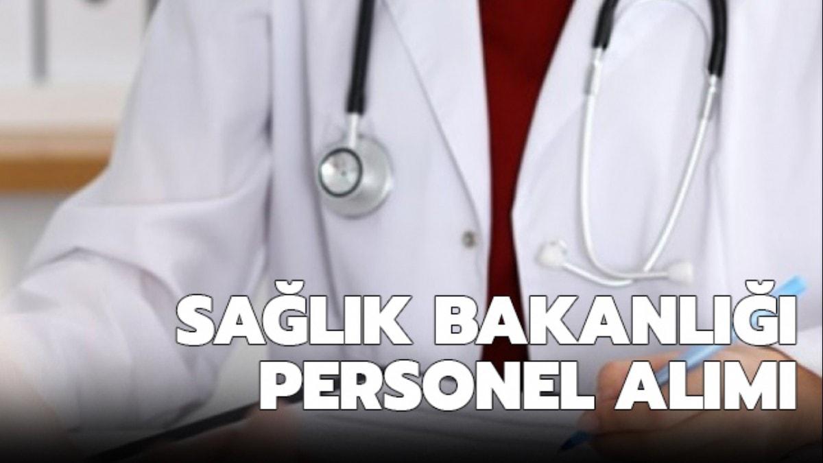 Salk Bakanl personel alm:  