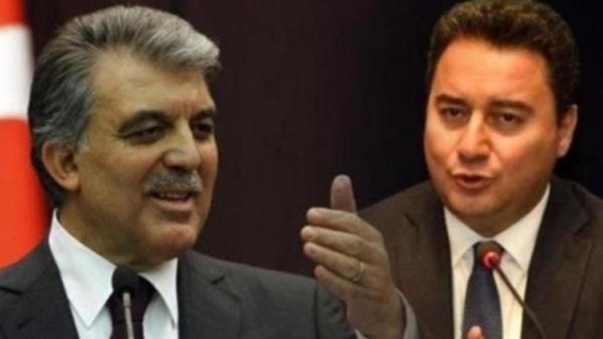 Abdullah Gl-Ali Babacan ve Ahmet Davutolu partisiyle ilgili dikkat eken yorum