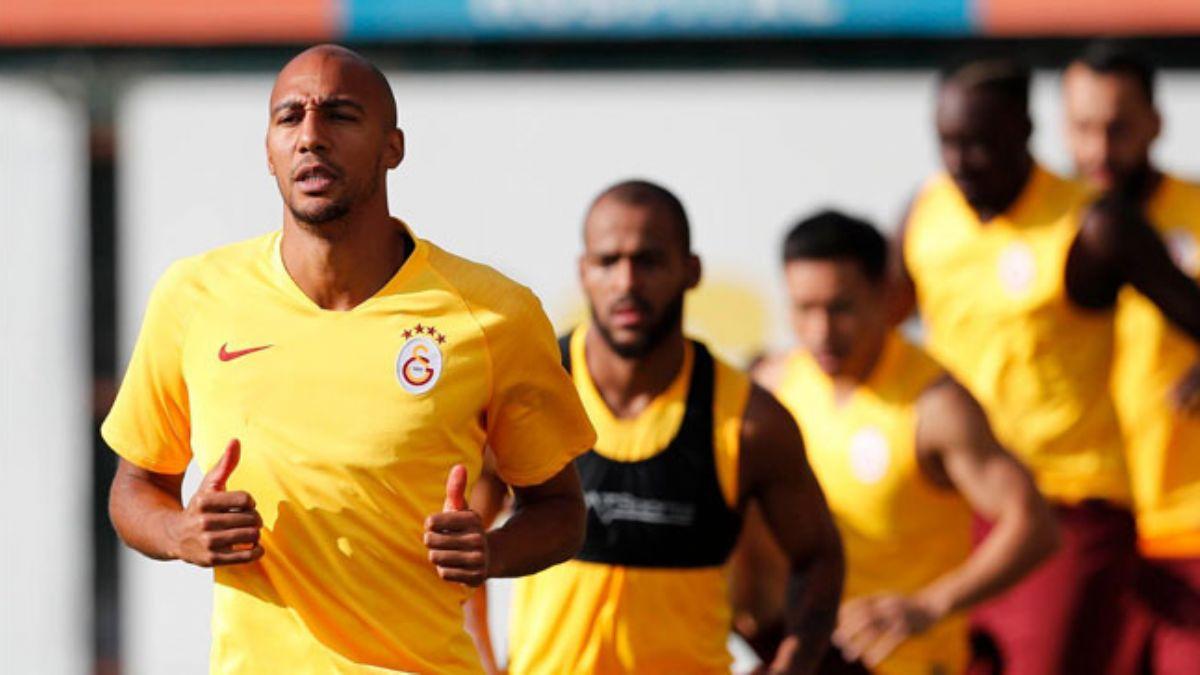 Steven Nzonzi, ilk antrenmanna kt