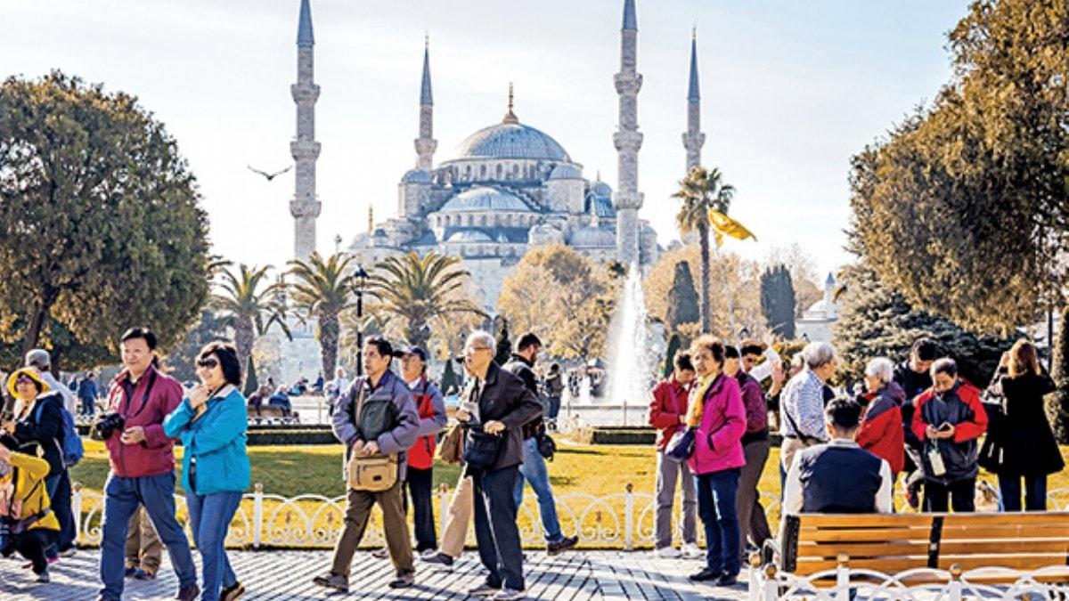 stanbul'a gelen turist evinden bile daha gvende