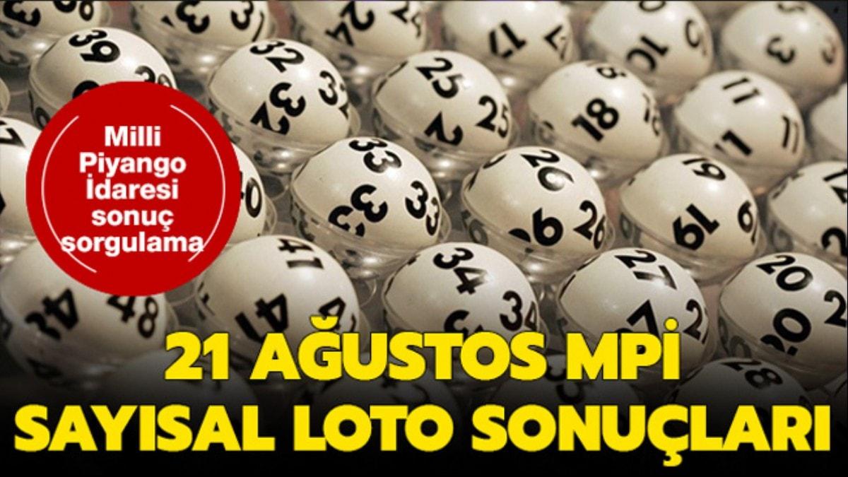 21 Austos  Saysal Loto ekili sonular 