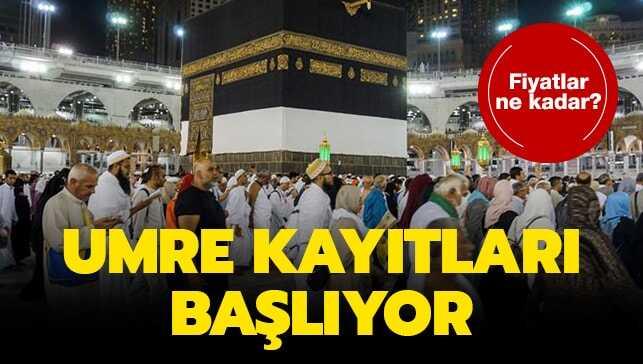 Umre kayıtları bugün başlıyor! 2019 2020 Diyanet Umre fiyatları ne kadar"