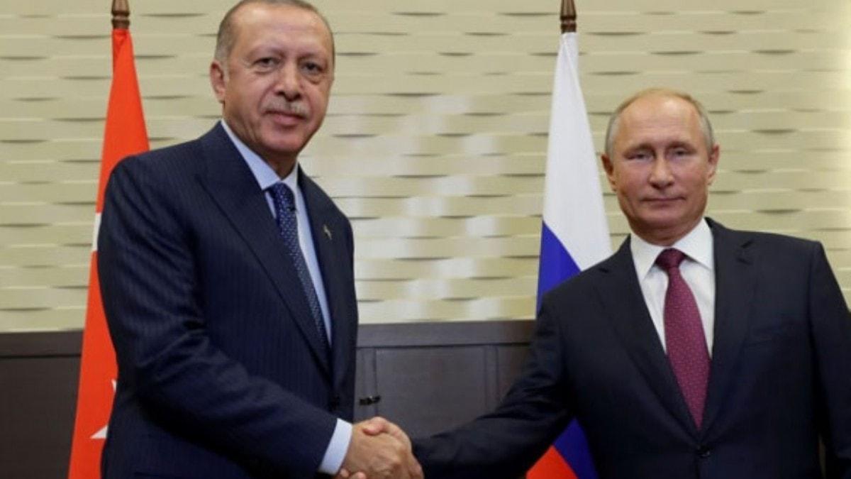 Bakan Erdoan, Rusya Devlet Bakan Putin ile telefonda grt