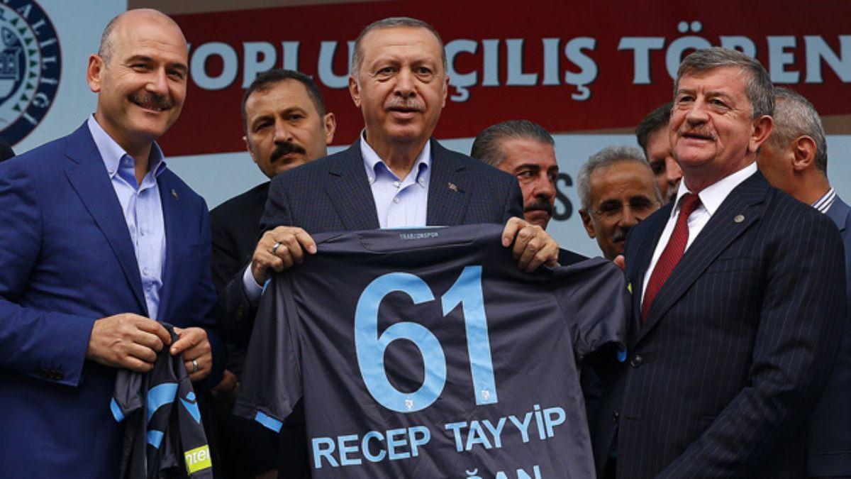 Bakan Erdoan, Trabzonspor'un turu geeceinden emin: Play-Off'tan kacaz