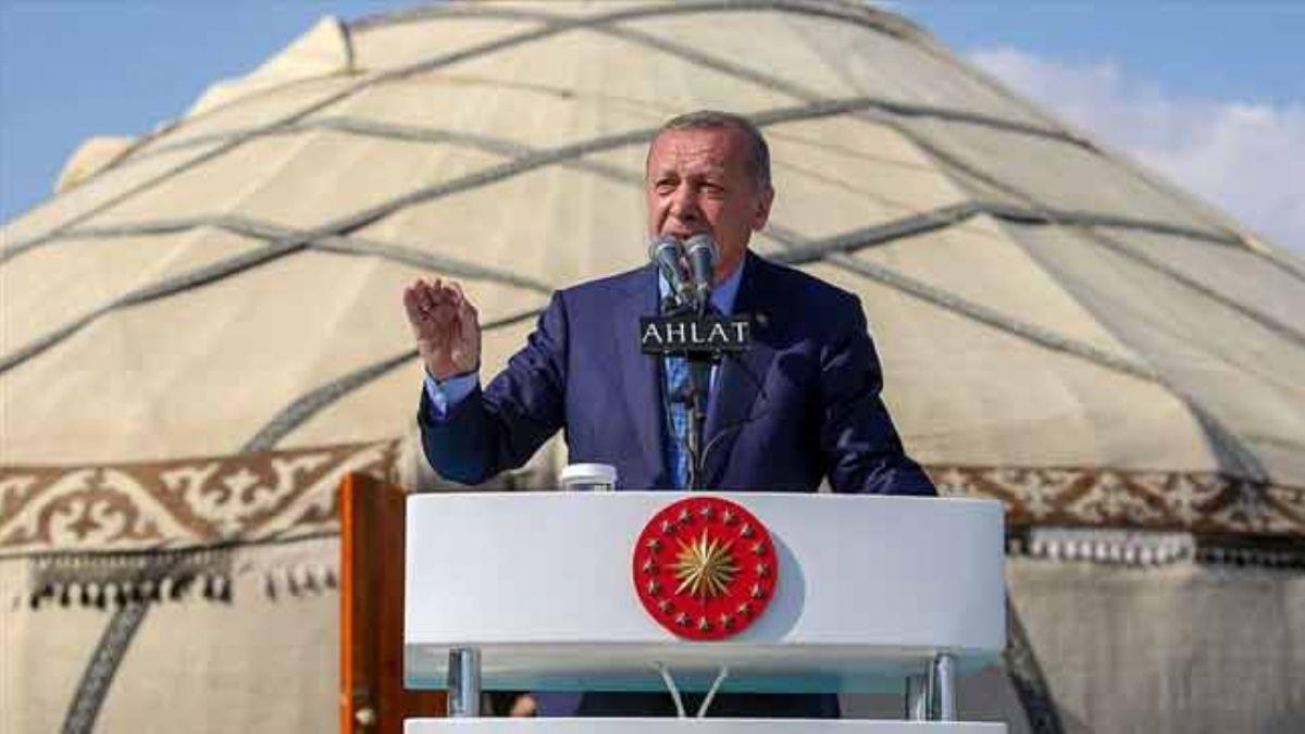 Son dakika... Bakan Erdoan'dan Ahlat'ta nemli aklamalar