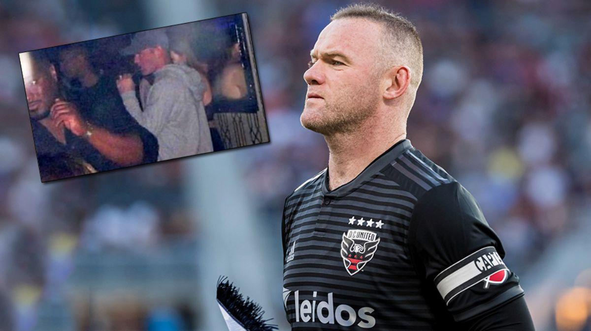 nl futbolcu Wayne Rooney'in kaamak gecesi! Fena yakaland