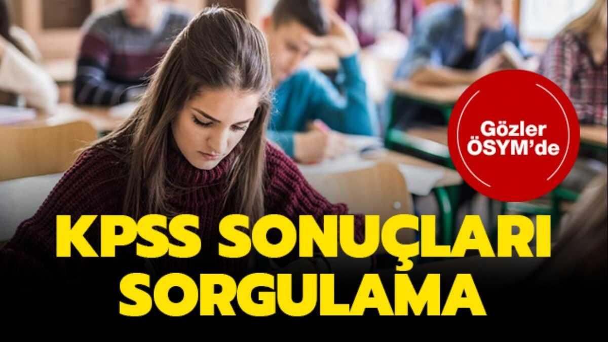 KPSS 2019 sonular ile ilgili gzler SYM'de! KPSS sonular saat kata aklanr"