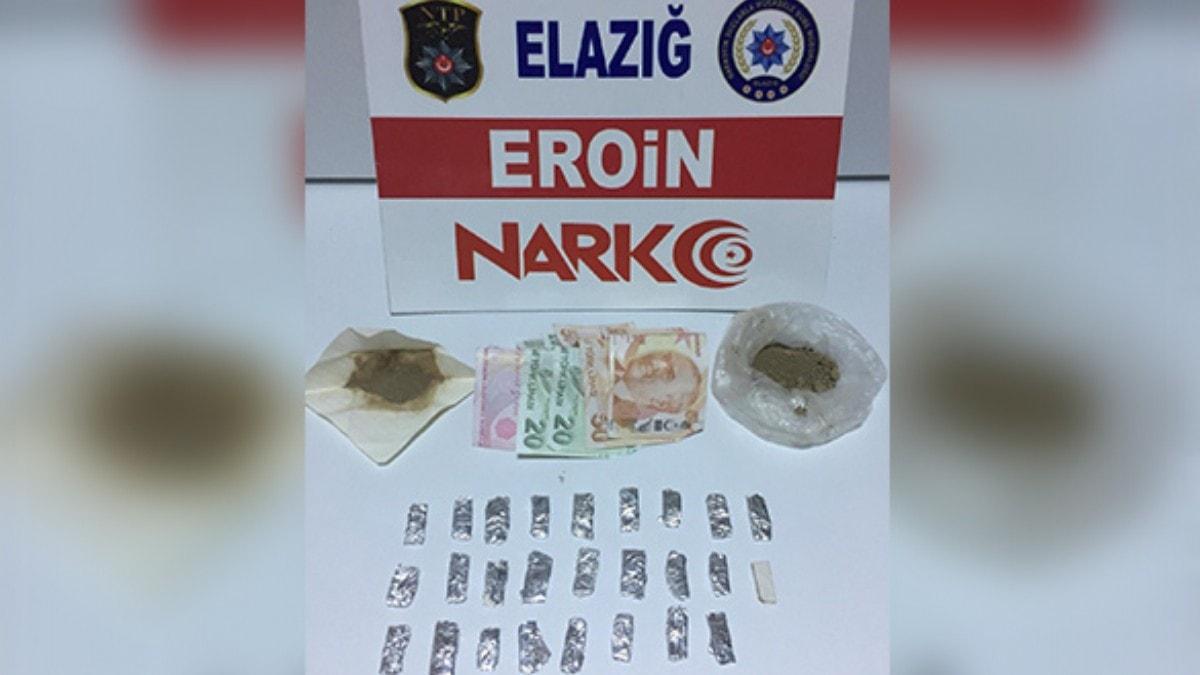 Elaz'da sata hazr paketlerde eroin ele geirildi