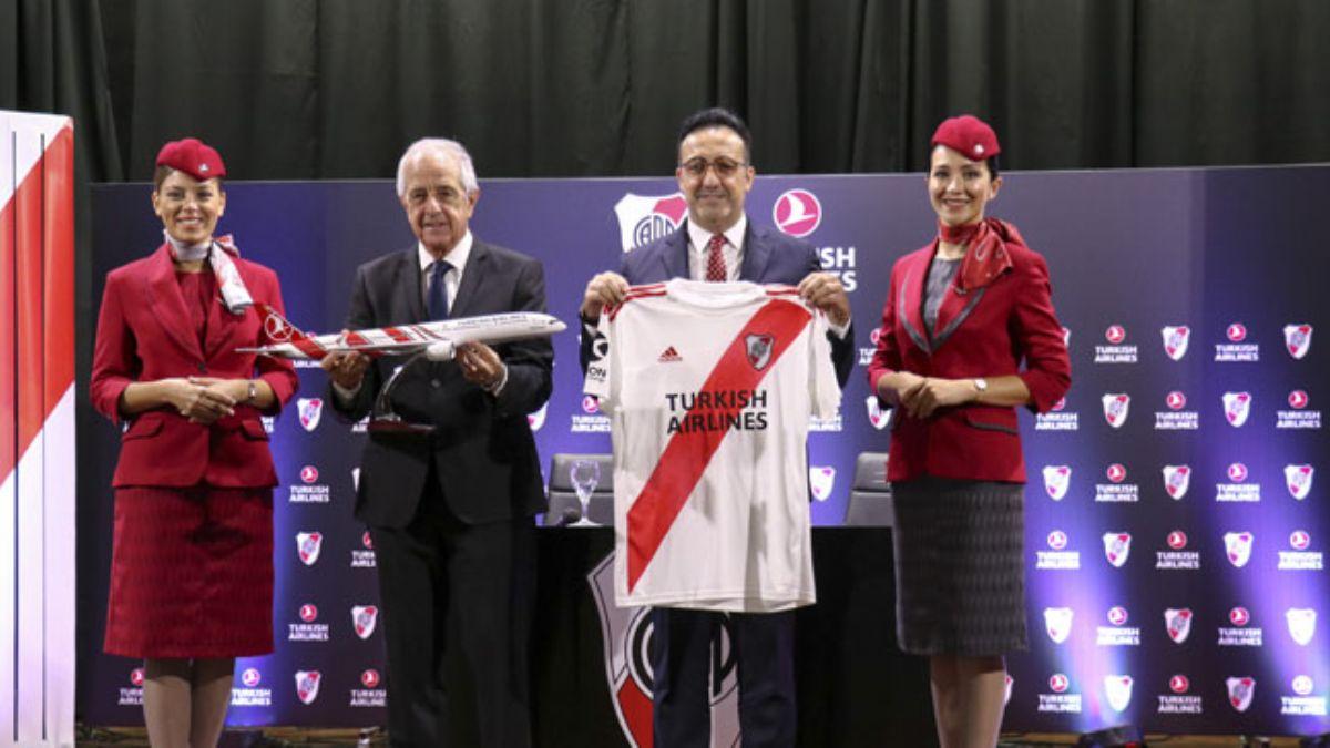 THY, River Plate'e sponsor oldu