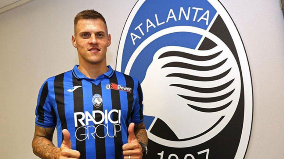 Martin Skrtel, 3 hafta nce imza att Atalanta ile szlemesini feshediyor