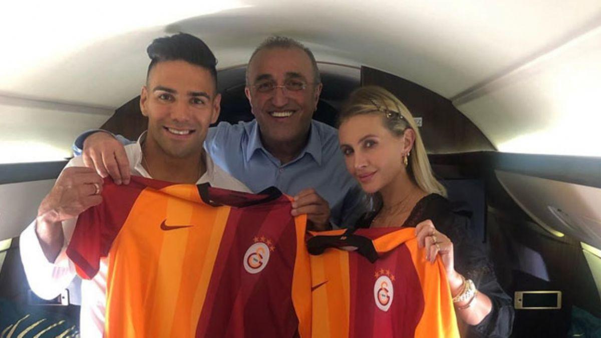 Galatasaray'n dnyaca nl transferi Falcao, stanbul'da