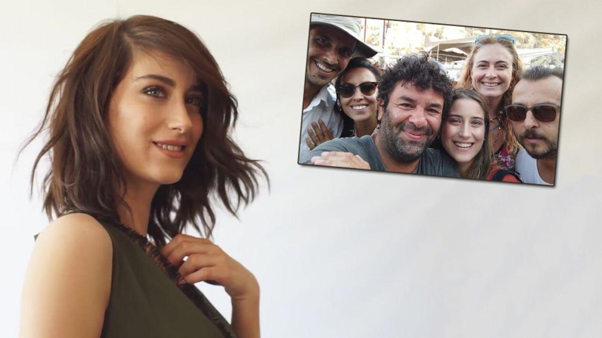 Hazal Kaya ve yakn dostlarndan yaza veda tatili