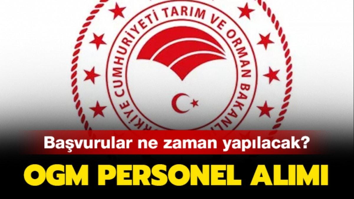 te OGM personel alm tarihleri..